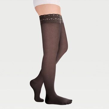 Luomma Idealista Black Compression Stockings - Class 2, 1 Pair