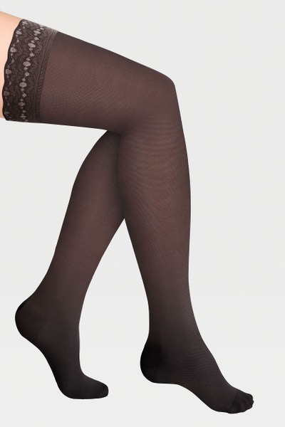 Luomma Idealista Black Compression Stockings (Class 2, 1 Pair)