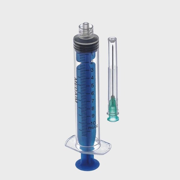 10ml Syringe with Luer Lock Tip (0.8x40mm Needle), 10 Pack