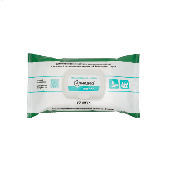 AlmaDez Optimal Wipes (90 Count) Flow Pack