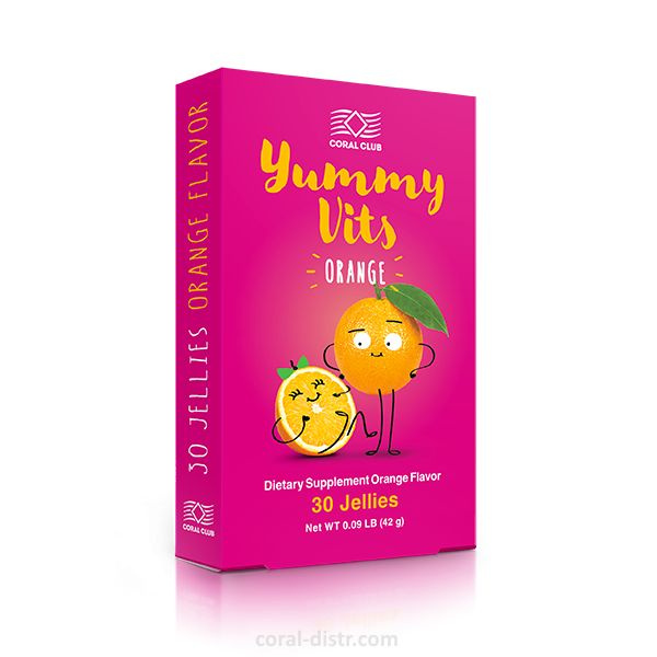 Yummy Vits Orange Citrus (30 Chewable Tablets)