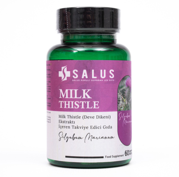 Milk Thistle Liver Support Capsules (60 Count) - Turkey