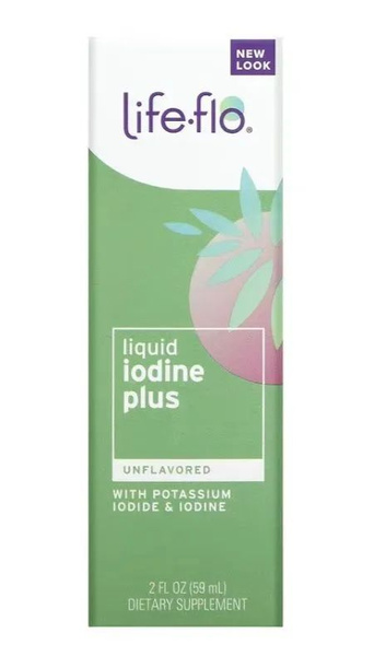 Liquid Iodine & Life-Flo: 59ml Solution