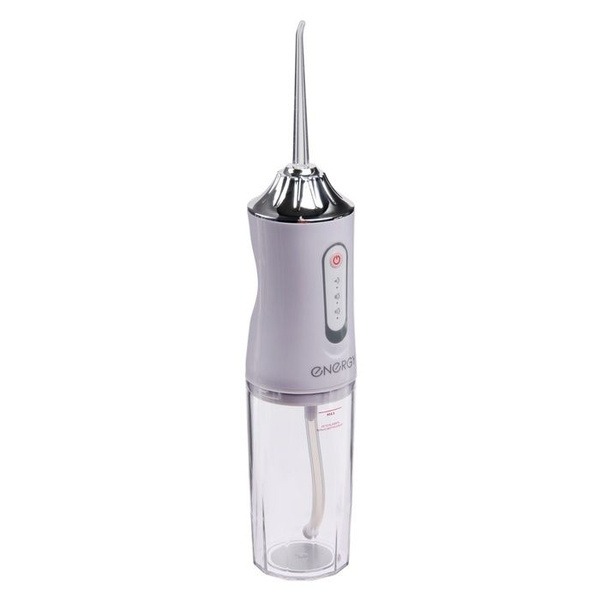 Energy EN-701S Portable Water Flosser: 200ml, 3 Modes, 3 Jets, Rechargeable, White