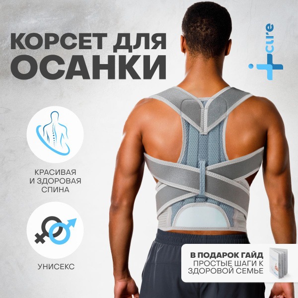 Posture Corrector & Back Brace: iCure Orthotic Support