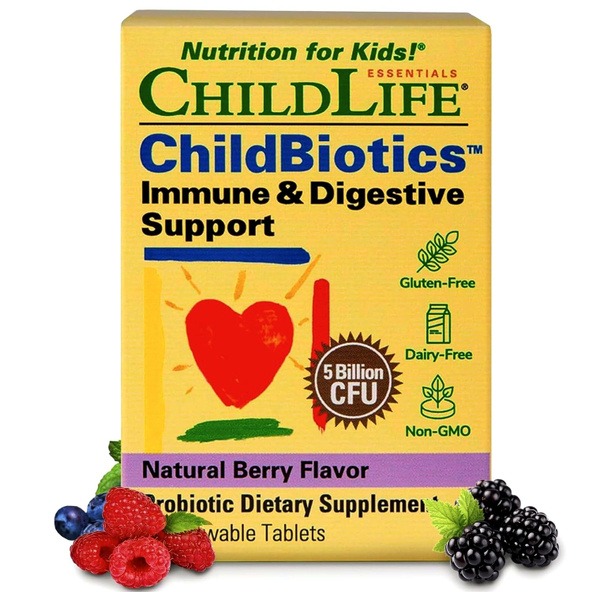 ChildLife ChildBiotics: 5 Billion CFU Immune & Digestive Support Gummies (30 Count)