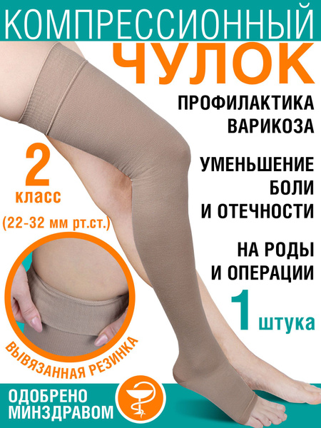 Compression Stockings Beige, Class 2 - Comfort Center