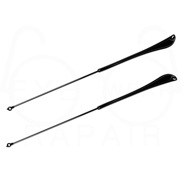 Ray-Ban Metal Eyeglass Arms (Temple Arms) - 3.3x1.0x146mm - Black