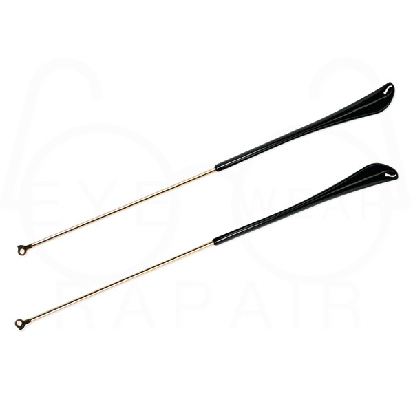 Gold Metal Ear Hooks for Ray-Ban Glasses (4.0x0.8x144mm)