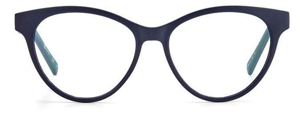 M Missoni MMI 0107 Sunglasses: Blue Cat Eye Polyamide Frames