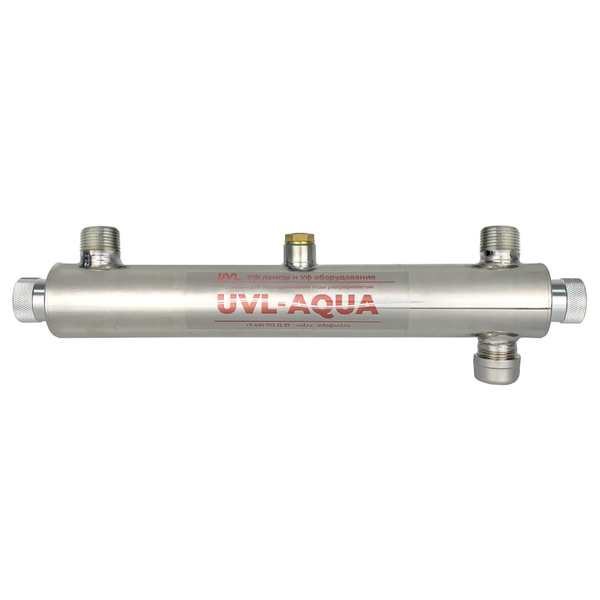 UVL-Aqua 20 UV Water Sterilizer (1.4 m³/hr, 20W) - Triple Inlet