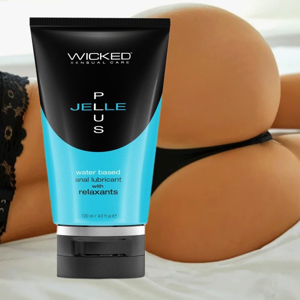 Jelle Plus Anal Lubricant with Natural Relaxants - 120ml