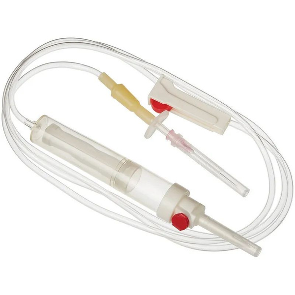 KDM Blood & Solution Infusion Sets (50-Pack) - 21G x 1 1/2" (0.8 x 40mm)