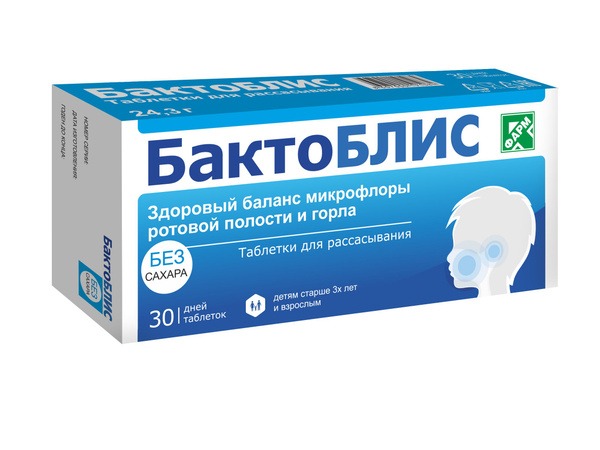 Bactoblis Sugar-Free Dissolving Tablets (810mg, 30 count)