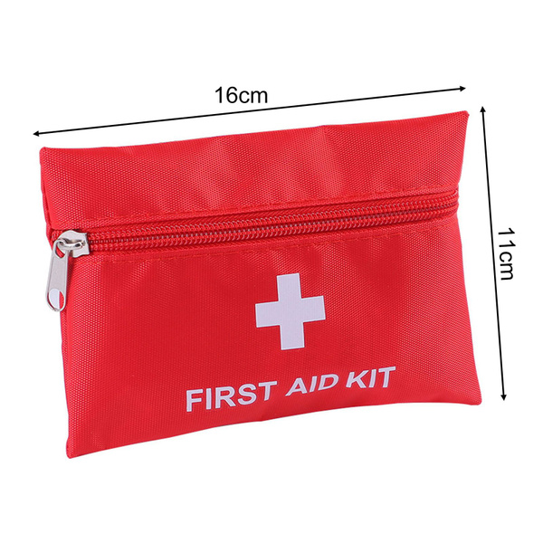 Portable Mini 8-Piece Waterproof Car First Aid Kit for Camping Essentials