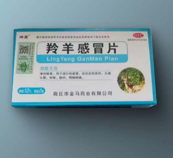 Lin Yan Gan Mao Tablets: Cold, Flu & Viral Infection Relief (24 x 0.33g)