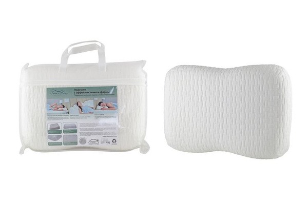 Memory Foam Orthopedic Pillow (50x35x9.5/7.5cm)