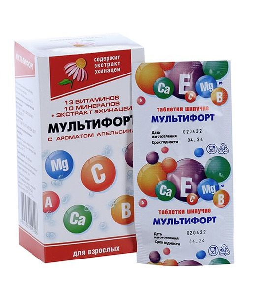 Multifort 4g Tablets (14 Count)