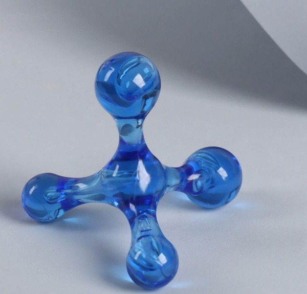 Molecule Massager: Versatile, Compact Handheld Massager (10x10cm)