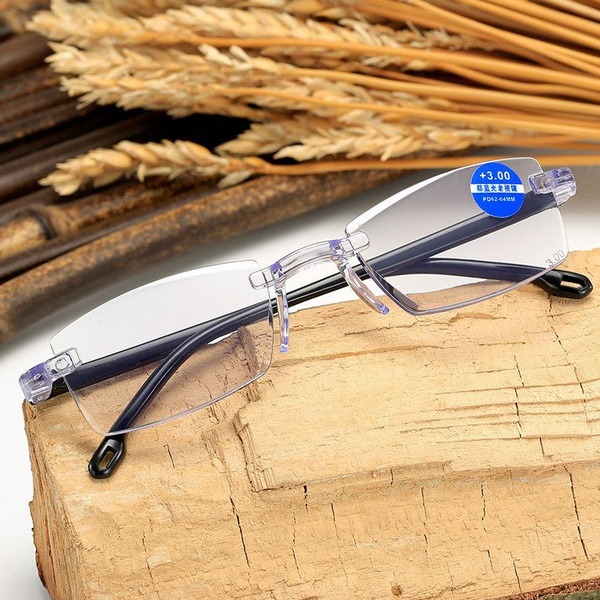 Rimless Reading Glasses: Unisex Style
