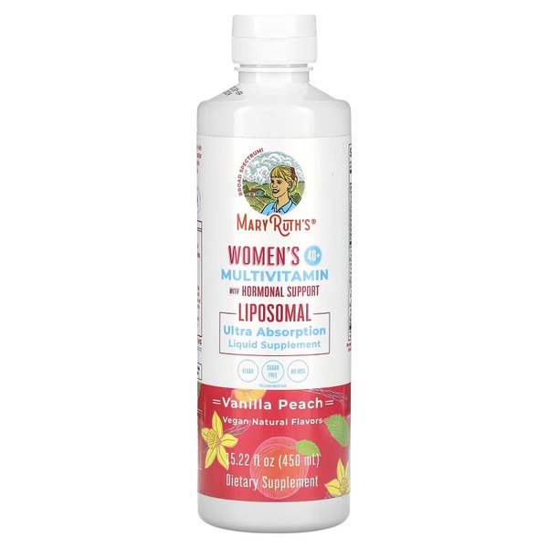 Women's 40+ Liposomal Multivitamin with Hormonal Support (Vanilla, 450ml)