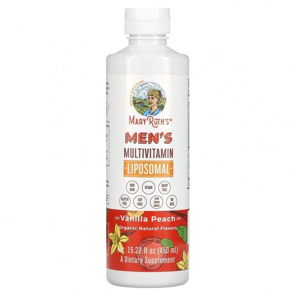 Liposomal Men's Multivitamin (Vanilla Peach, 450ml)