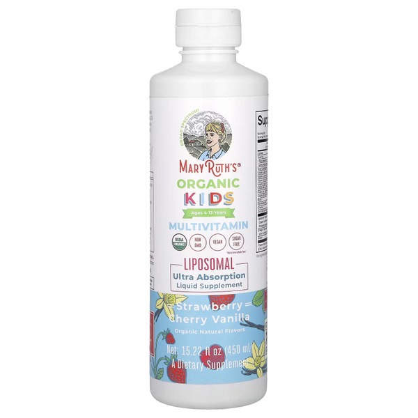 Kids' Liposomal Multivitamin (450ml): Strawberry, Cherry, Vanilla