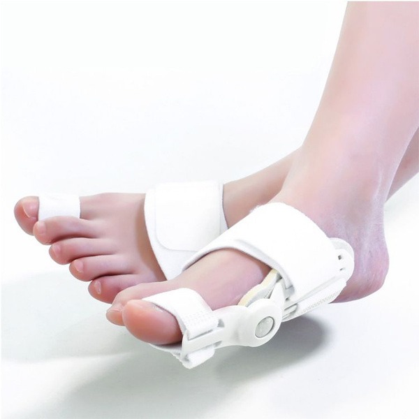 Valgus Joint Splint for Bunions (2-Pack) - Corrector & Support, White, Universal Size