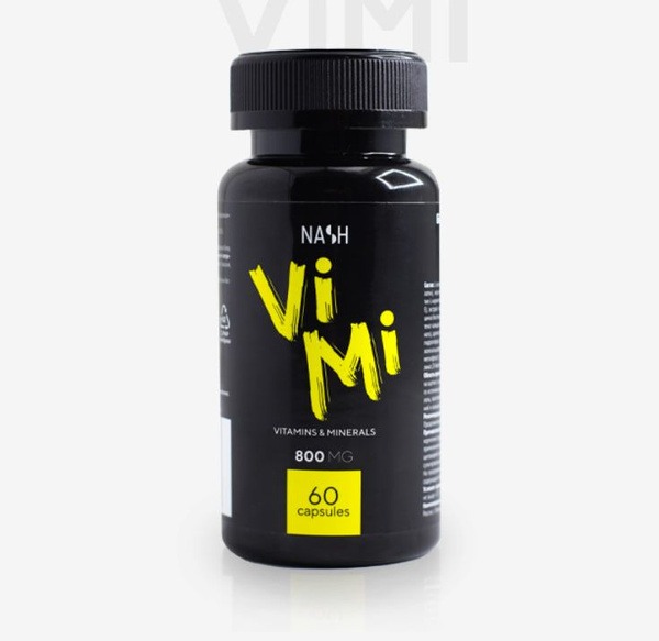 TAYGA8 Multivitamin: 15 Vitamins & 8 Minerals for Energy & Vitality (60 Capsules)