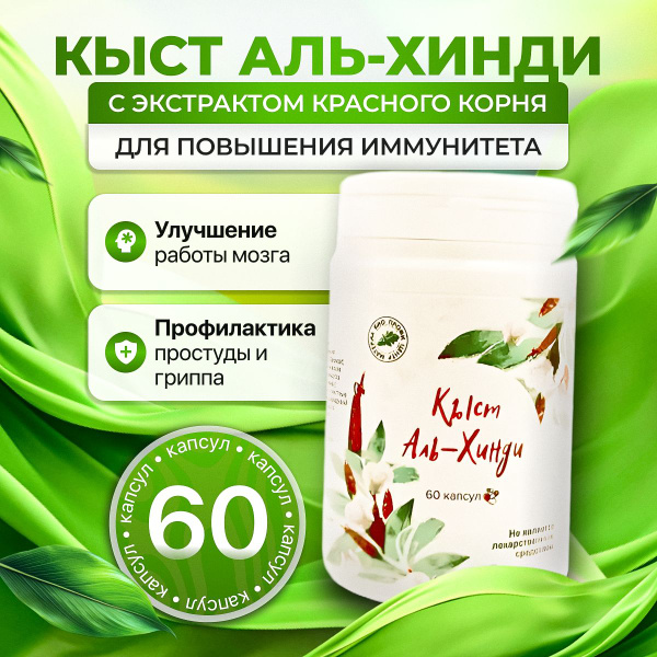 Costus Root Extract Supplement - 60 Capsules