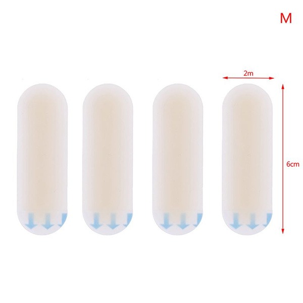 Hydrocolloid Blister Bandages (2cm x 6cm, 10 Count)