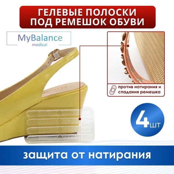 Silicone Heel Grips for Shoes: Prevent Blisters with MyBalance