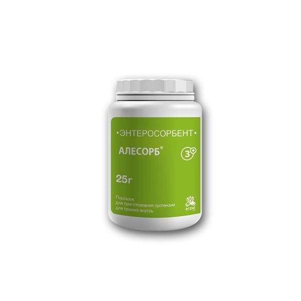 Alesorb 3+ Silica Dioxide 25g Oral Powder