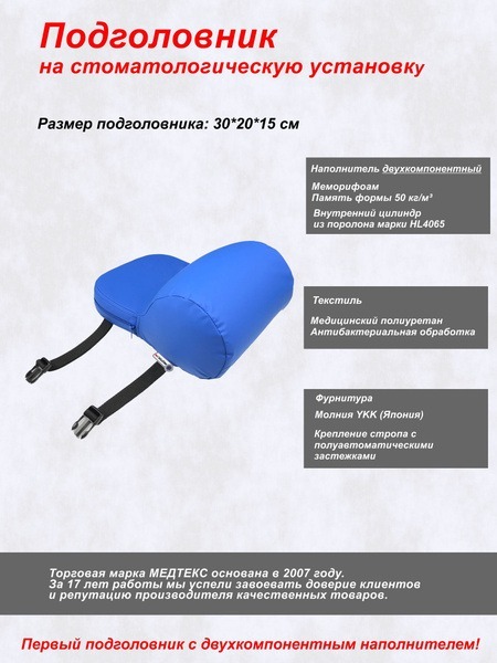 MEDTEX Dental Mattress, 20x30cm