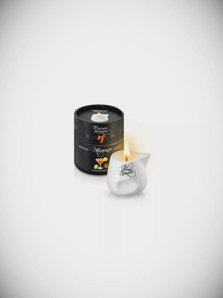 Cosmopolitan Massage Candle: Lemon-Cranberry Bliss (80ml)