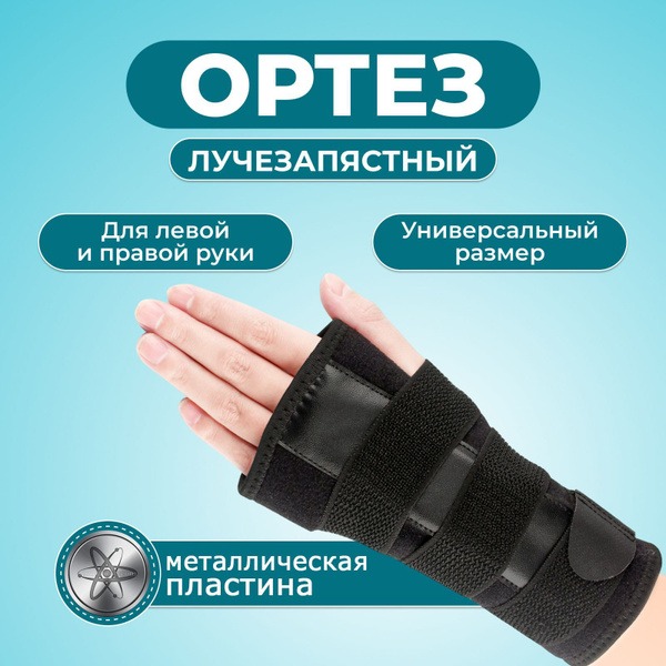Wrist Brace Support: Adjustable, Unisex, for Left & Right Hands