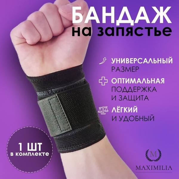 Wrist Brace: Universal Size, Sports Support