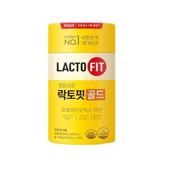 Lacto-Fit Gold: Next-Gen Korean Synbiotic - 50 Sachets