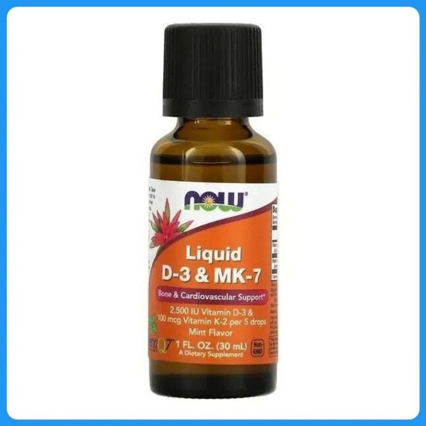NOW Foods Liquid Vitamin D3 & K2