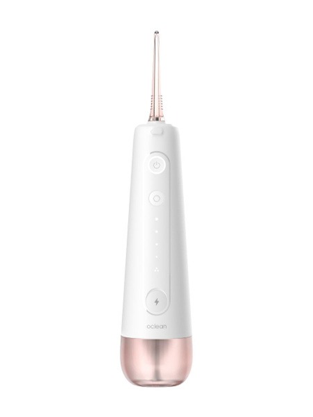 Oclean W10 Pink Irrigator: 2 Nozzles Included