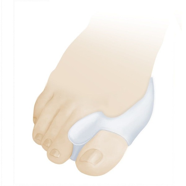 Silicone Toe Protector with Separator: LUM902 Universal