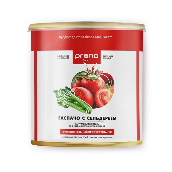 Prana Food Celery Gazpacho Weight Loss Smoothie (300g)