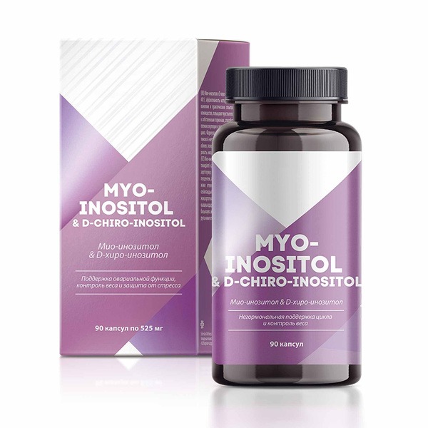Myo-Inositol & D-Chiro-Inositol for Women's Health (90 Capsules)