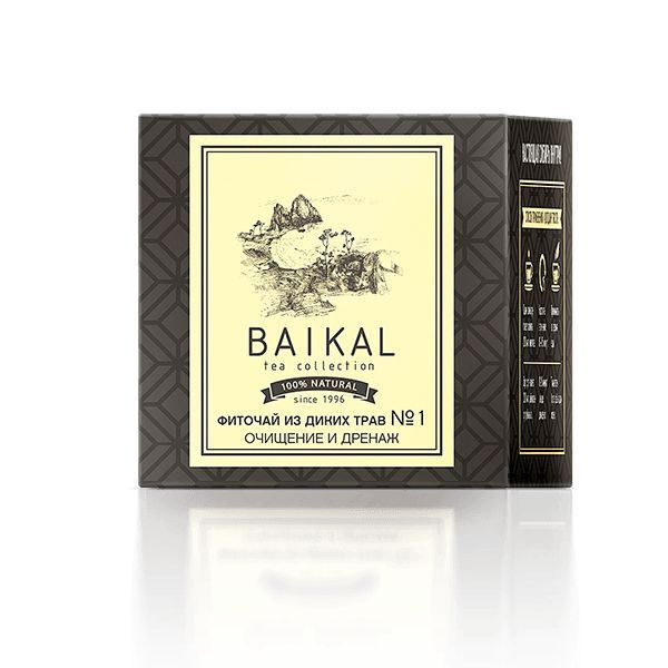 Wild Herb Detox Tea No. 1 - Baikal Tea Collection (30 Tea Bags)