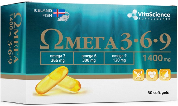 Omega-3-6-9 1400mg Supplement