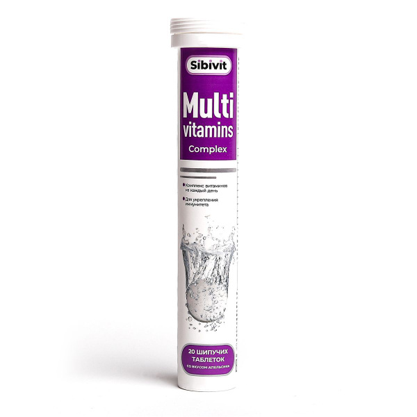 Effervescent Multivitamins for Adults - 20 Tablets
