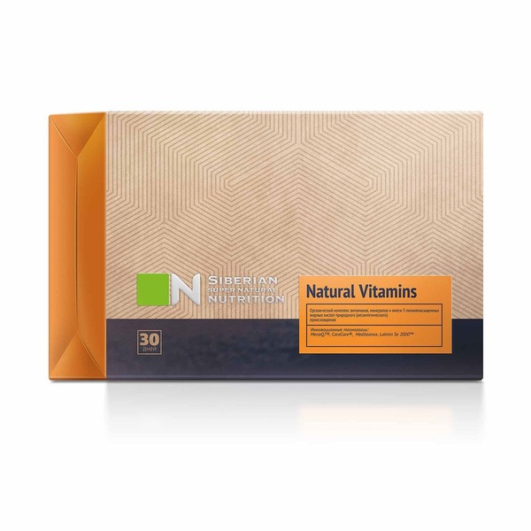 Siberian Super Natural Vitamins: 120 Capsules (Eco-Friendly)