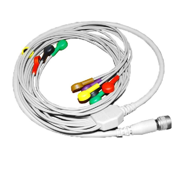 12-Lead ECG Cable - KMkn-Soyuz-DMS