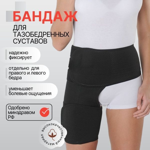 Hip Brace: Support, Stabilization & Rehab (Right)
