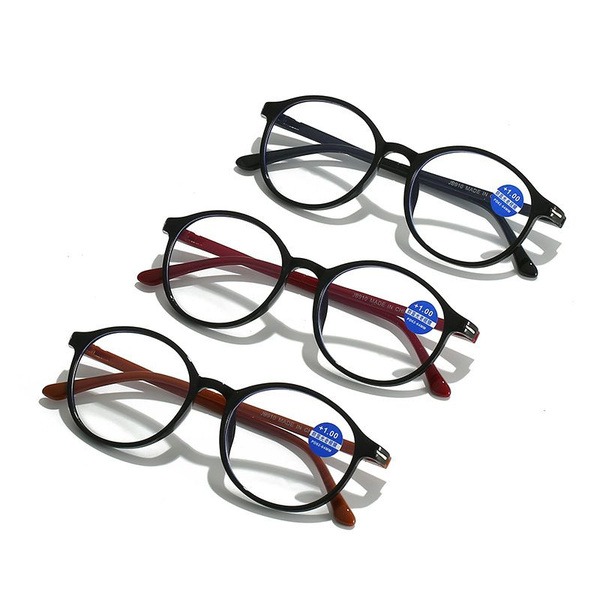 Vintage Round Sunglasses (+2.5) for Men & Women